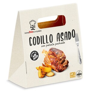 codillo asado con patatas 450 g