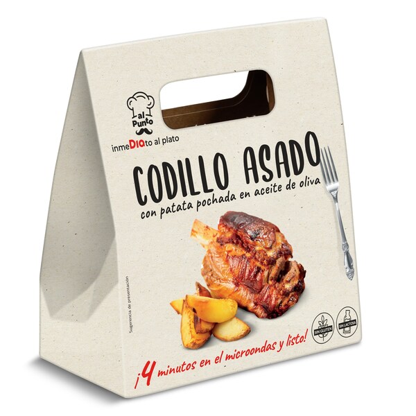 Codillo Asado con Patatas Dia al Punto Bandeja 450 Gr.