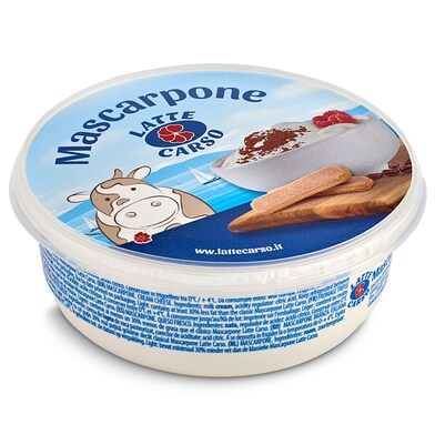 Queso mascarpone Latte carso tarrina 250 g-0 Queso mascarpone Latte carso tarrina 250 g-0