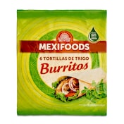 Tortillas de trigo para burrito Mexifoods bolsa 370 g