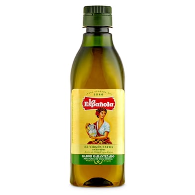Aceite de oliva virgen extra La española botella 500 ml-0