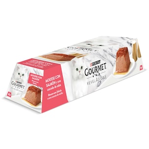 mousse para gatos de salmon 4 x 57 g