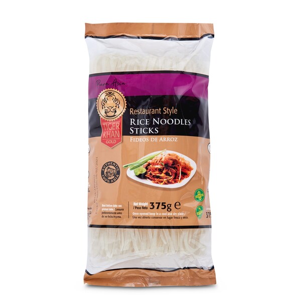 Fideos de Arroz Tiger Khan Bolsa 375 Gr.