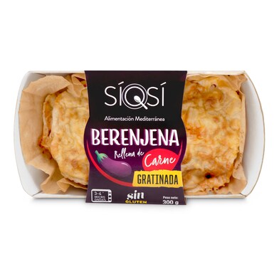 Berenjena con carne gratinada Loyev bandeja 300 g-0 Berenjena con carne gratinada Loyev bandeja 300 g-0