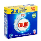 Detergente máquina en polvo Colon caja 50 lavados