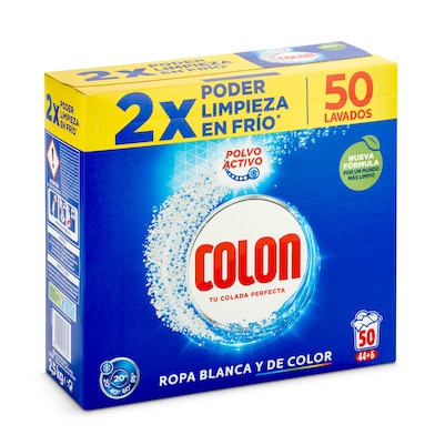 Detergente máquina en polvo Colon caja 50 lavados-0