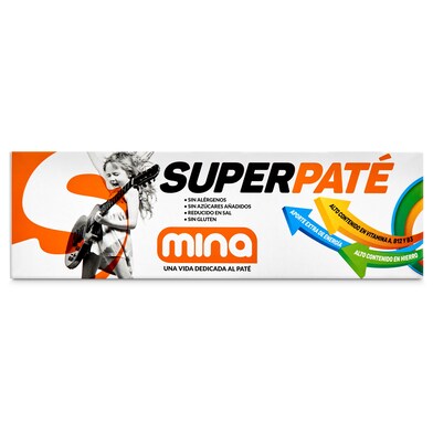 Superpaté Mina lata 3 x 70 g-0