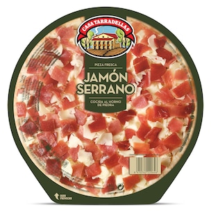 pizza jamon serrano 390 g