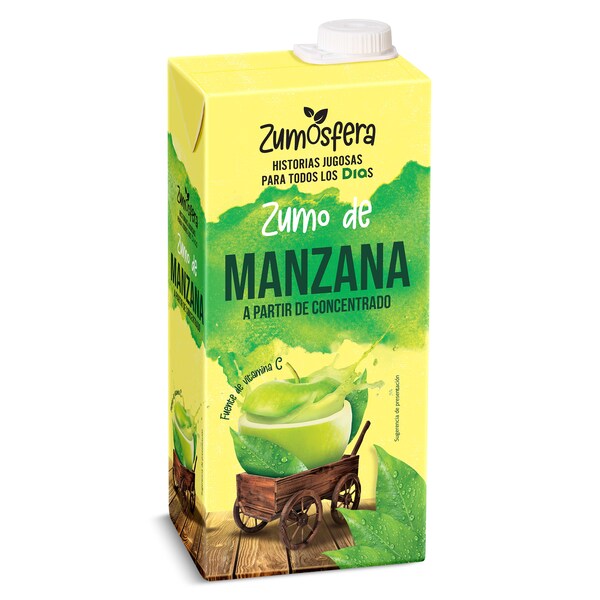 Zumo Manzana Dia Envase 1 L.