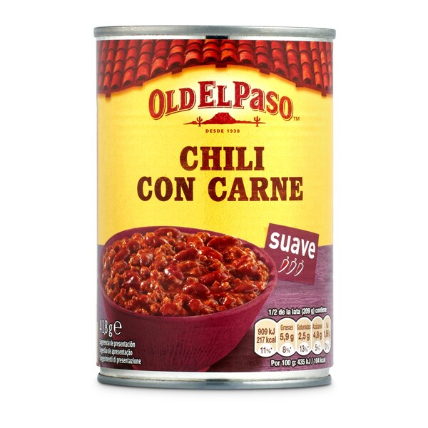 Chili Con Carne Old El Paso Lata 418 Gr.