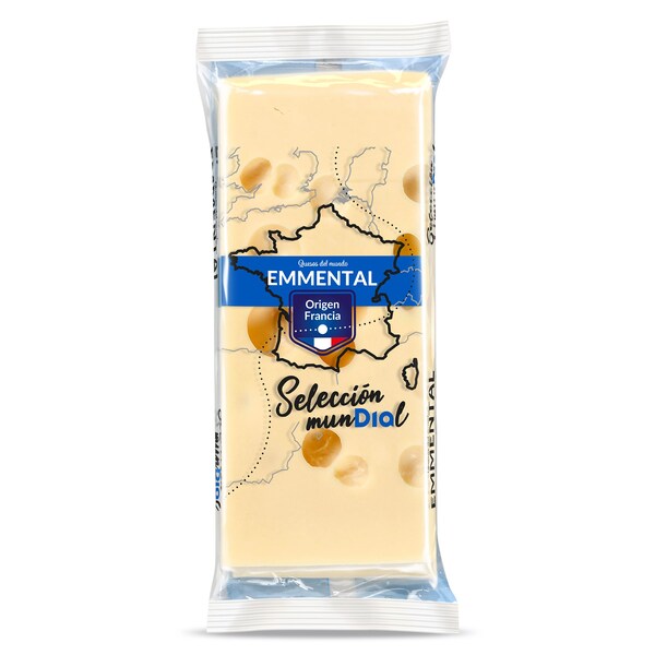 Queso Emmental Dia Selección Mundial Pieza 250 Gr.