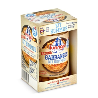 Kit hummus Luengo frasco 300 g-0 Kit hummus Luengo frasco 300 g-0