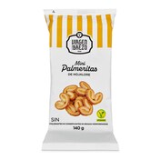 Mini palmeritas de hojaldre Virgen del Brezo bolsa 140 g