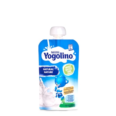 Leche fermentada natural Nestlé Yogolino bolsa 100 g-0