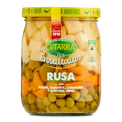 Ensalada rusa Gvtarra frasco 345 g-0 Ensalada rusa Gvtarra frasco 345 g-0