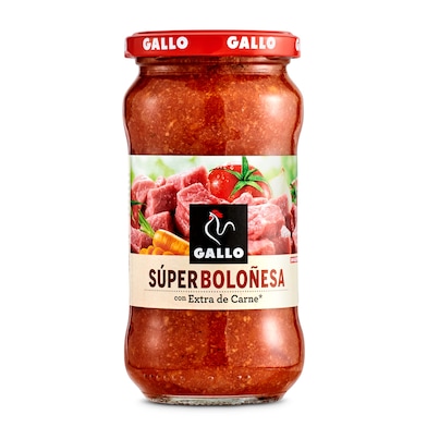 Salsa súper boloñesa Gallo frasco 350 g-0