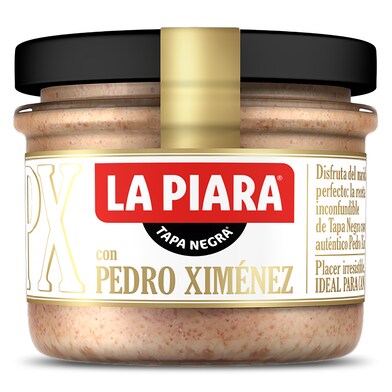 Paté con pedro ximénez La piara frasco 130 g-0 Paté con pedro ximénez La piara frasco 130 g-0