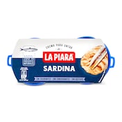 Paté de sardina La piara lata 2 x 75 g