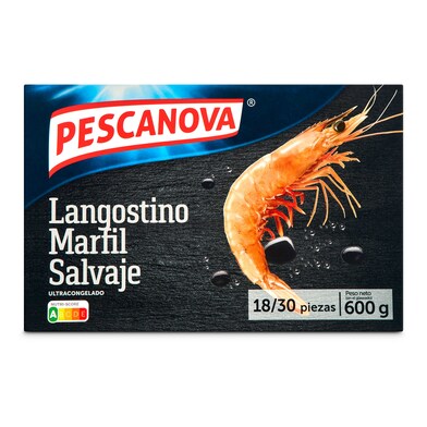Langostino marfil salvaje Pescanova bolsa 600 g-1 Langostino marfil salvaje Pescanova bolsa 600 g-1