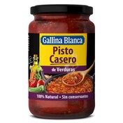 Pisto casero 100% natural Gallina Blanca frasco 350 g