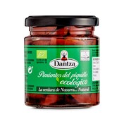 Pimiento de piquillo ecológico Dantza frasco 195 g