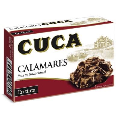 Calamares en su tinta Cuca lata 72 g-0 Calamares en su tinta Cuca lata 72 g-0