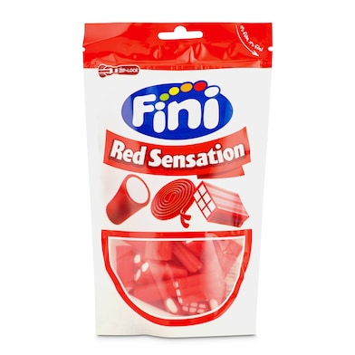 Regaliz rojo surtido sensation red mix Fini bolsa 165 g-0