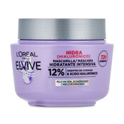 Mascarilla hidra ácido hialurónico Elvive frasco 310 ml