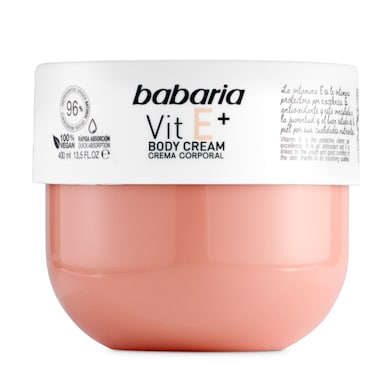 Crema corporal vitamina e Babaria bote 400 ml-0