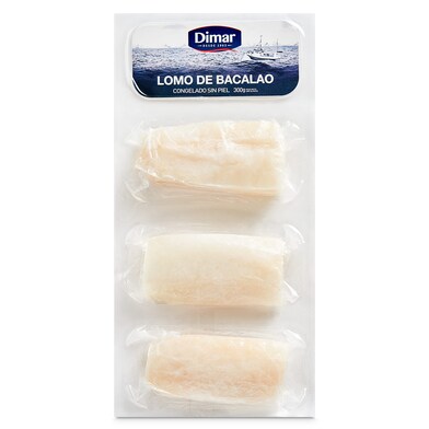 Lomos de bacalao sin piel Dimar bolsa 300 g-0