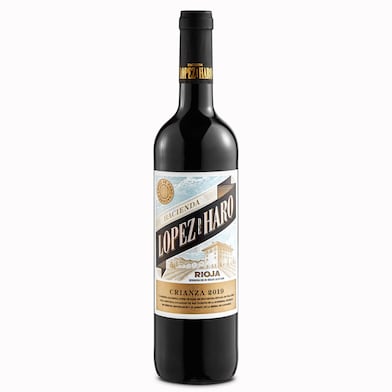 Vino tinto crianza D.O. Rioja López de Haro botella 75 cl-0