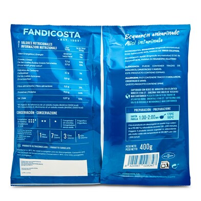 Boquerón enharinado Fandicosta bolsa 400 g-1 Boquerón enharinado Fandicosta bolsa 400 g-1