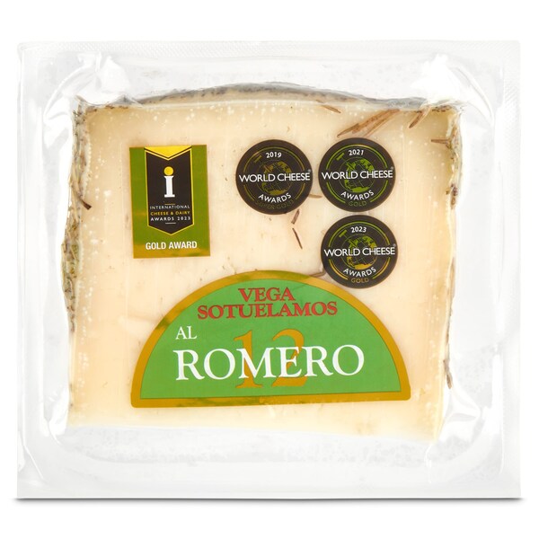 Queso Añejo De Oveja Al Romero Vega Sotuelamos 170 Gr.