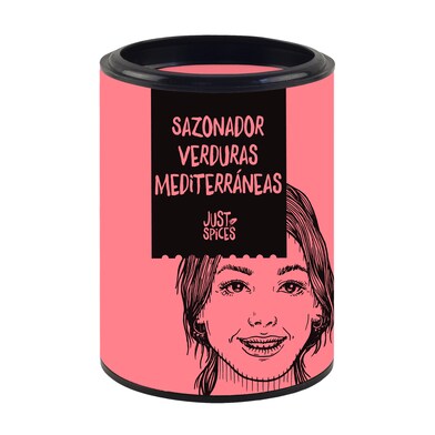 Sazonador verduras mediterráneas Just spices bote 50 g-0 Sazonador verduras mediterráneas Just spices bote 50 g-0