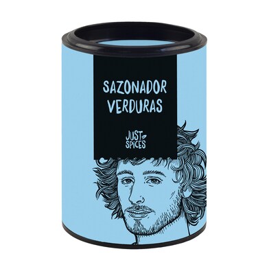 Sazonador de verduras Just spices bote 60 g-0 Sazonador de verduras Just spices bote 60 g-0