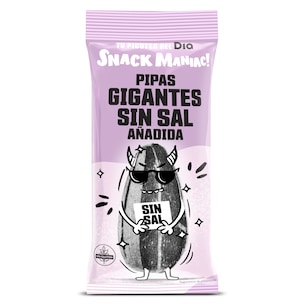 pipas gigantes sin sal 125 g