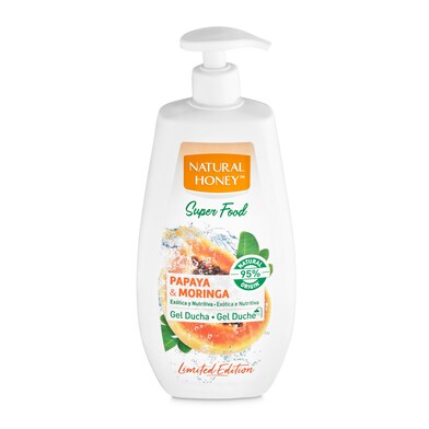 Gel de ducha papaya y moringa Natural Honey botella 700 ml-0 Gel de ducha papaya y moringa Natural Honey botella 700 ml-0