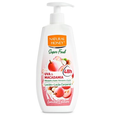 Loción corporal uva y macadamia Natural Honey botella 400 ml-0 Loción corporal uva y macadamia Natural Honey botella 400 ml-0