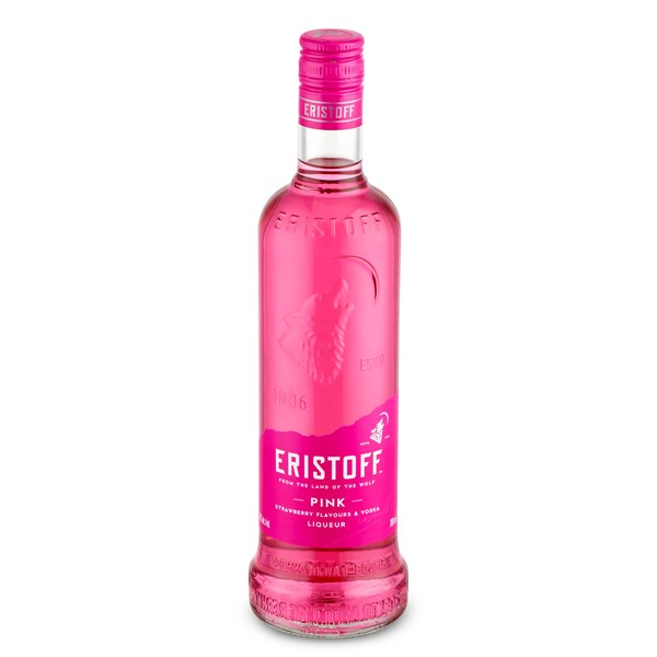 Vodka Pink Eristoff Botella 70 Cl.