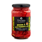 Pimientos del piquillo asado a la parrilla Destapa la Huerta frasco 295 g