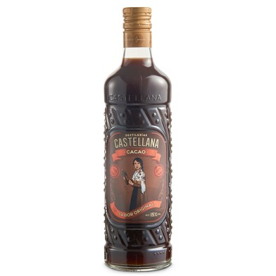 Licor de crema de cacao La castellana botella 70 cl-0