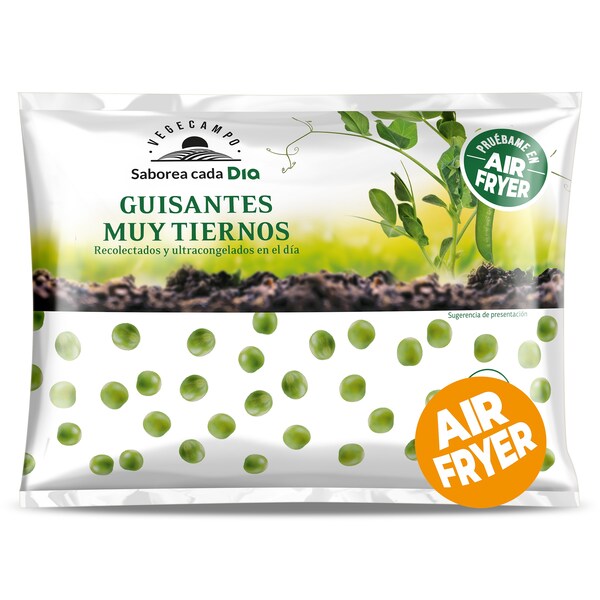 Guisantes Superfinos Dia Vegecampo Bolsa 300 Gr.