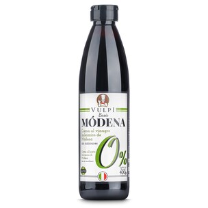 crema vinagre de modena sin azucares anadidos 400 ml
