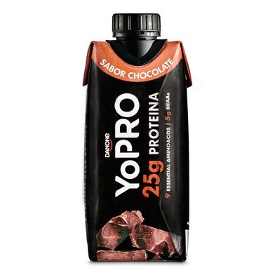Batido de chocolate desnatado rico en proteínas Yopro brik 330 ml-0 Batido de chocolate desnatado rico en proteínas Yopro brik 330 ml-0