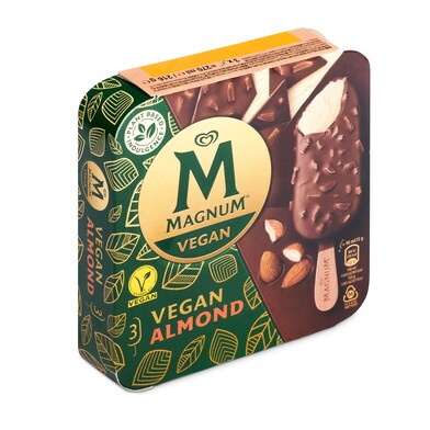 Helado bombón vegano de almendras Magnum caja 270 ml-0