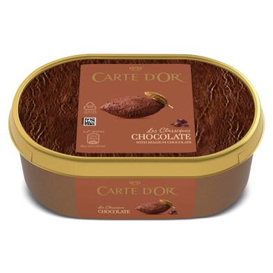 Helado de chocolate Carte D'Or tarrina 500 g-0
