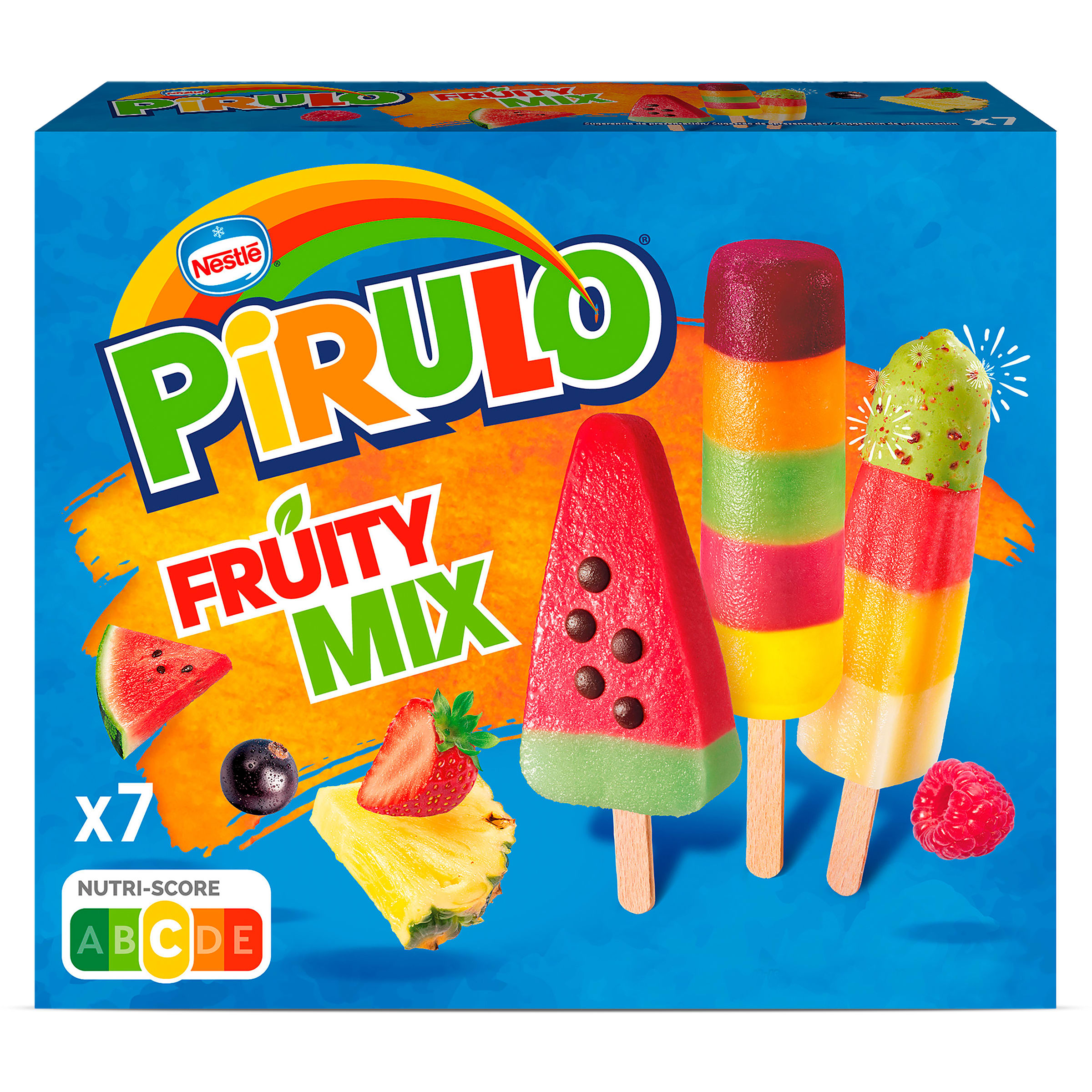 Pirulo fruity mix Nestlé 7 unidades 408 g