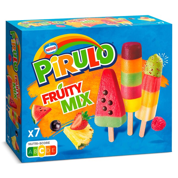 Helado Happy Mix Pack 7 Uds. Nestlé Caja 417 Gr.