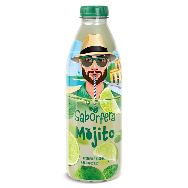 Bebida Refrescante Sabor Mojito Dia Zumosfera Botella 1 Lt.
