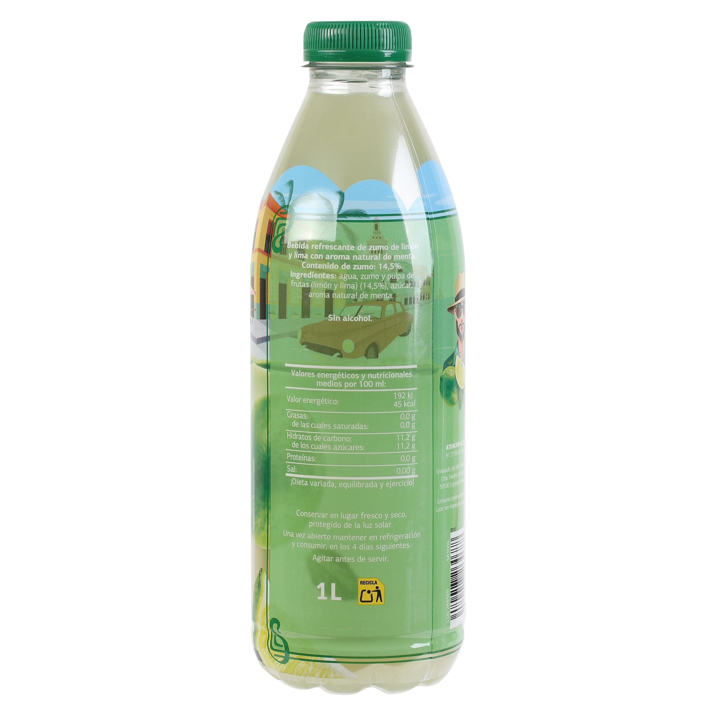 Bebida refrescante sabor mojito Dia Saborfera 1 L